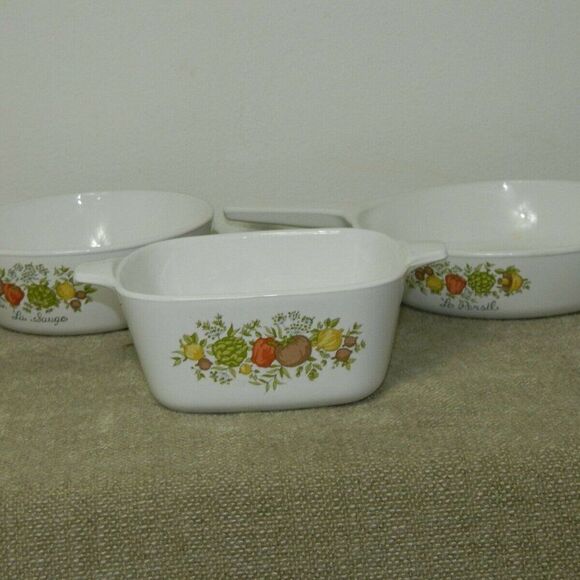 Corning Ware Spice Of Life "L'Echalote" Vintage Se‎ - Picture 5 of 10